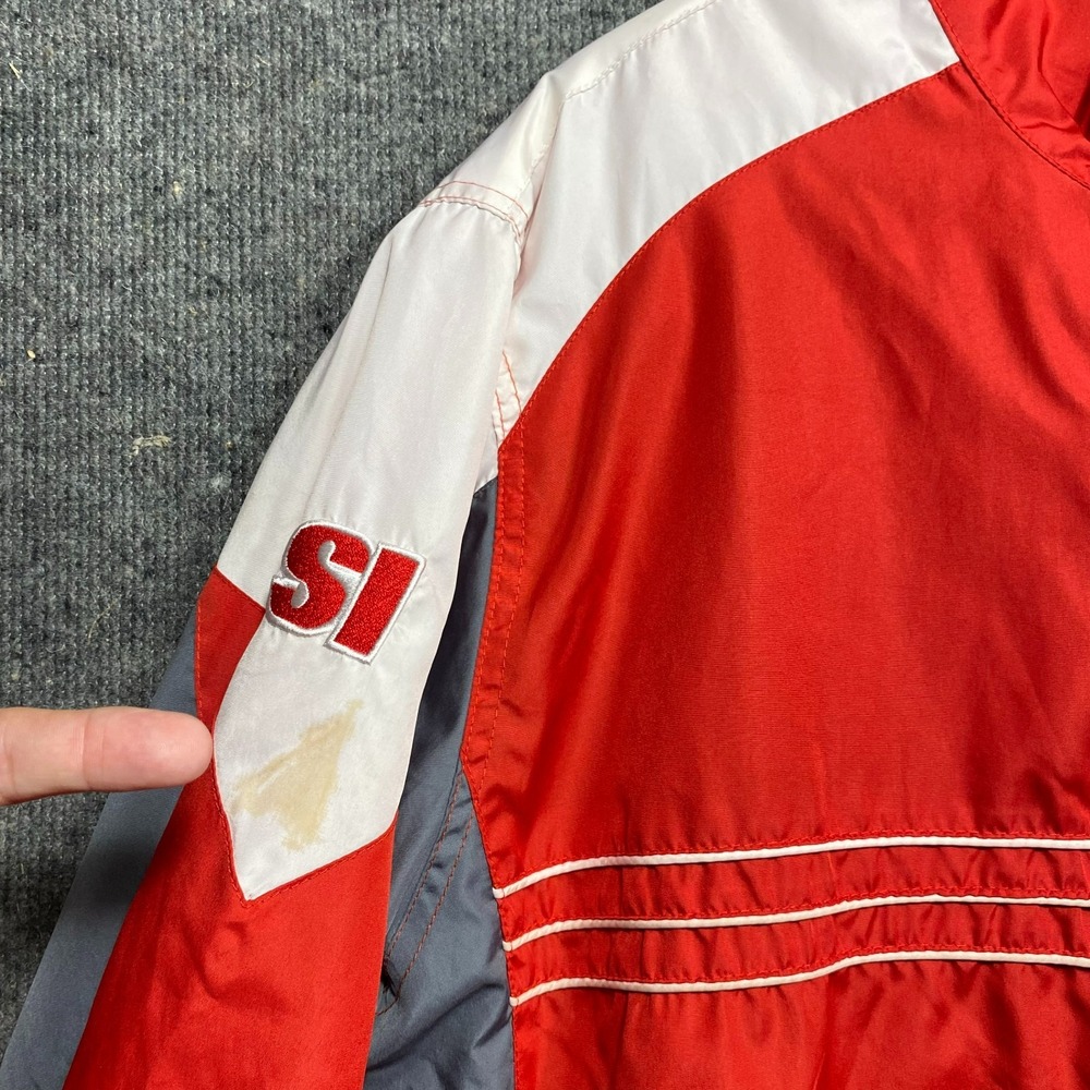 Vintage Reebok NFL Tampa Bay Buccaneers Colorblock SI Windbreaker Mens XL - Picture 5 of 10